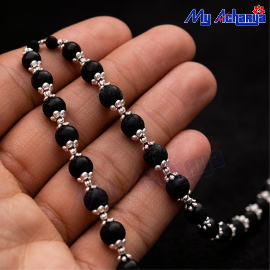 German Silver Karungali Mala