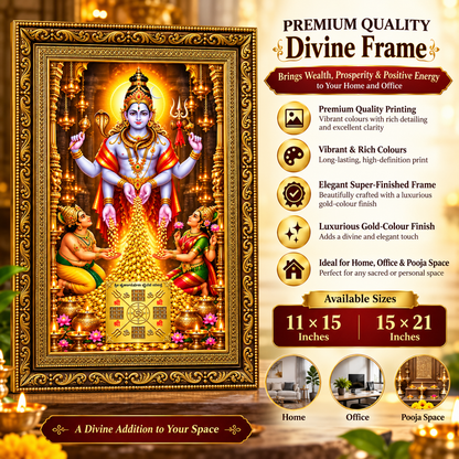 Swarnakarshana Bairava Energized Photo Frame