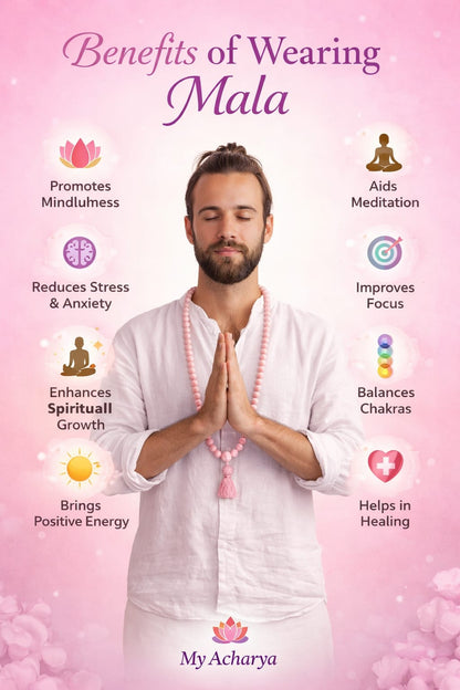 Rose Quartz Mala