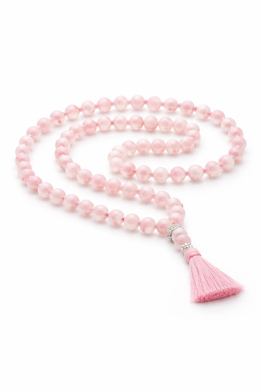 Rose Quartz Mala