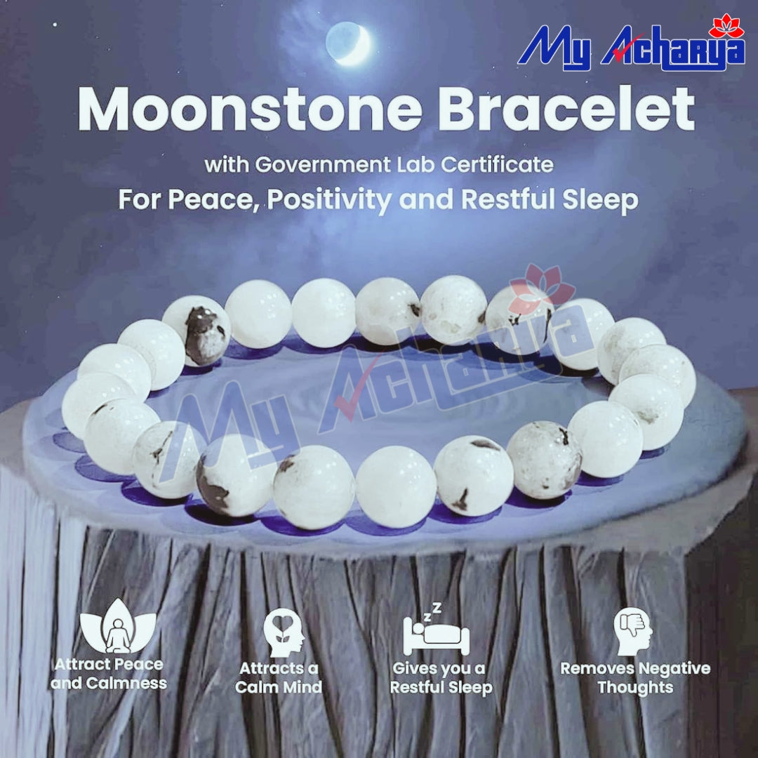 Blue Moonstone Bracelet
