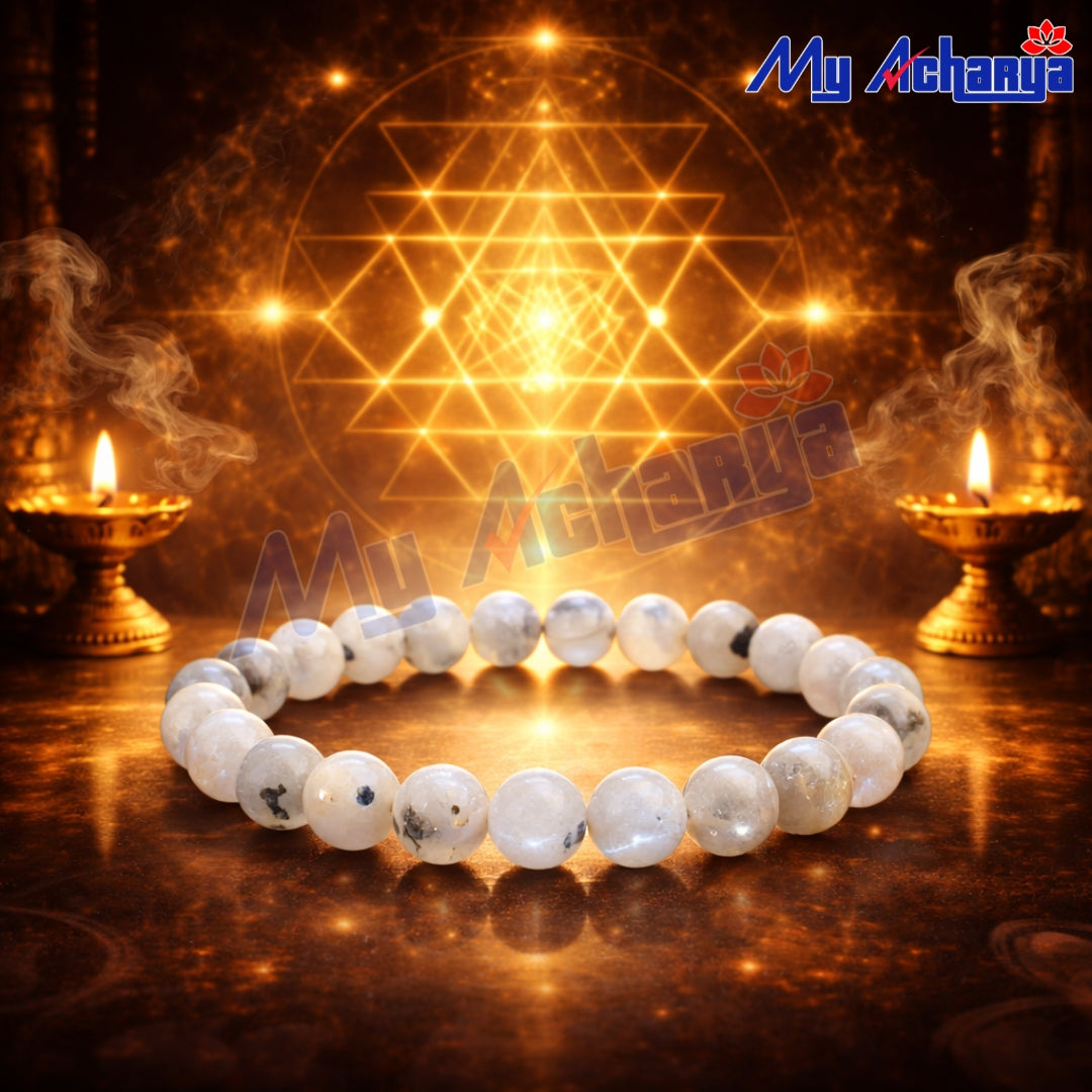 Blue Moonstone Bracelet