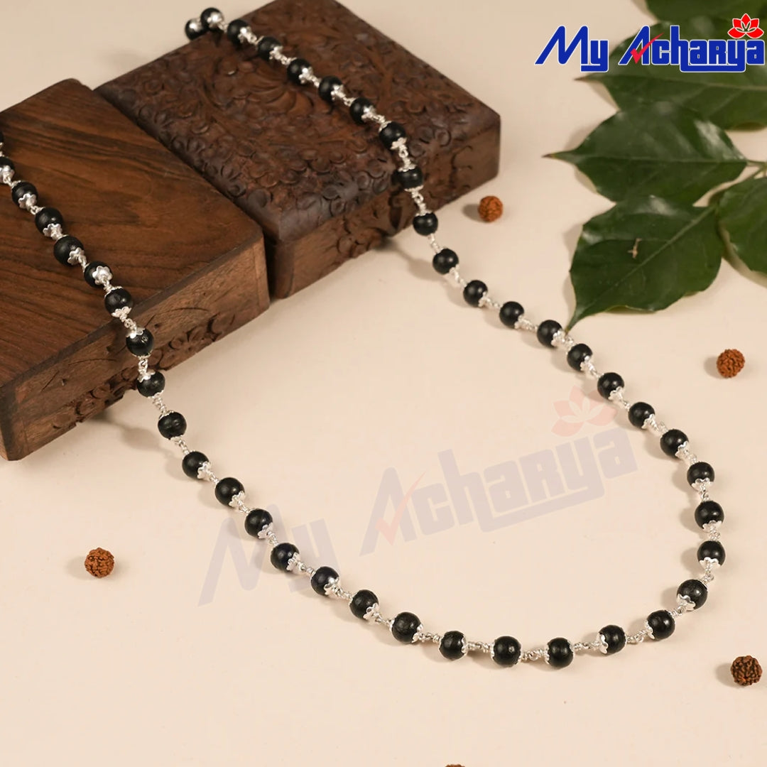 German Silver Karungali Mala