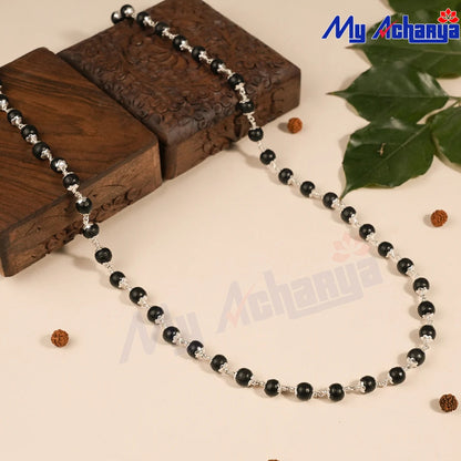 German Silver Karungali Mala