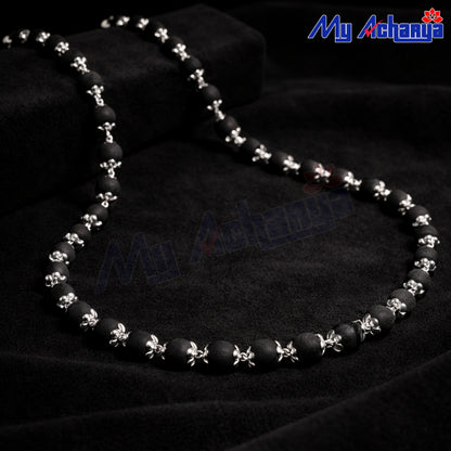 German Silver Karungali Mala