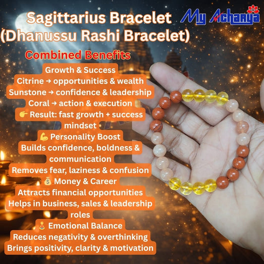 Dhanu Rashi Bracelet