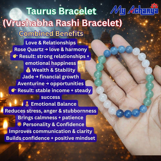 Vrushabha Rashi Bracelet