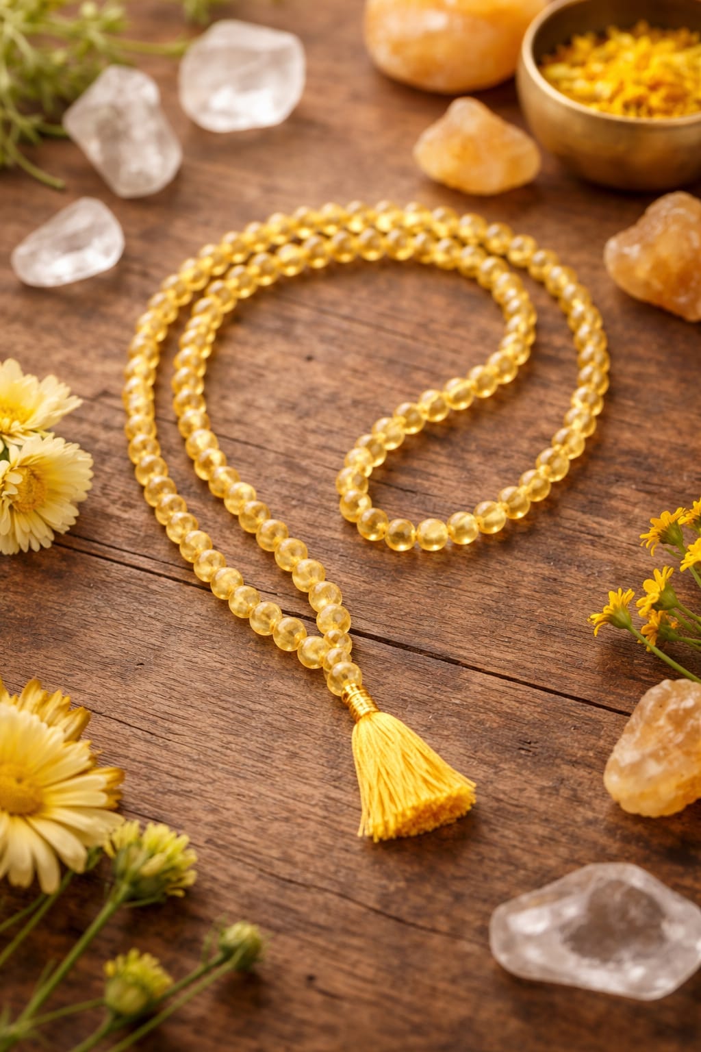 Citrine Mala