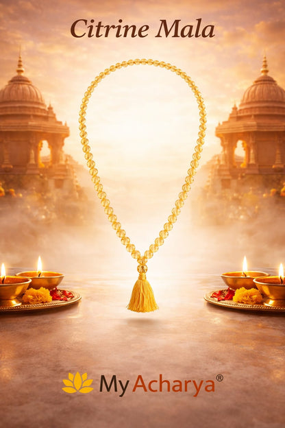 Citrine Mala