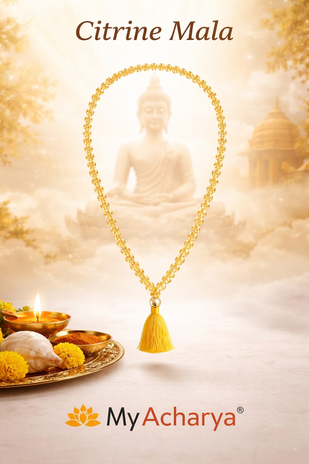 Citrine Mala